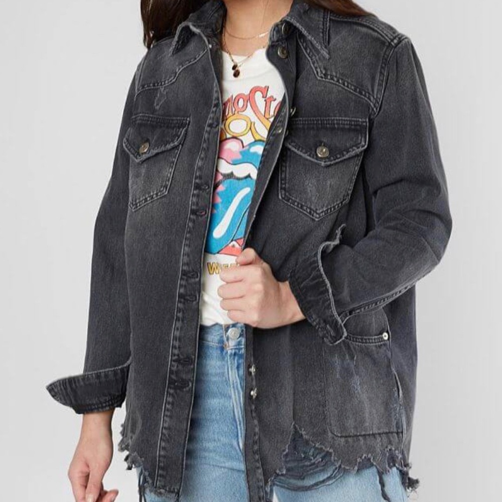 Free People Women’s Moonchild Shirt Jacket